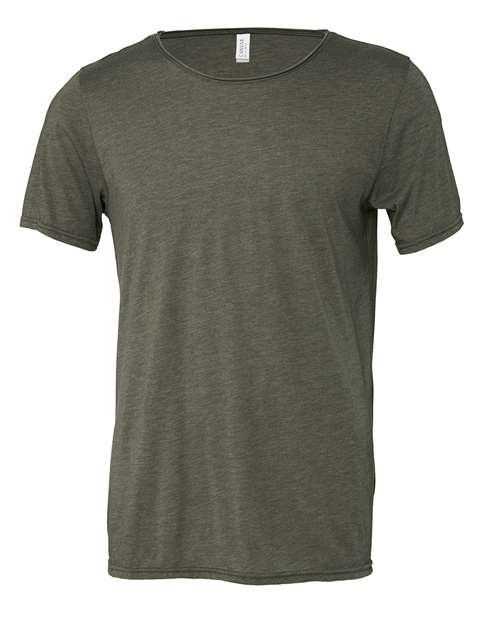 FWD Fashion Triblend Raw Neck Tee | USA Decoration
