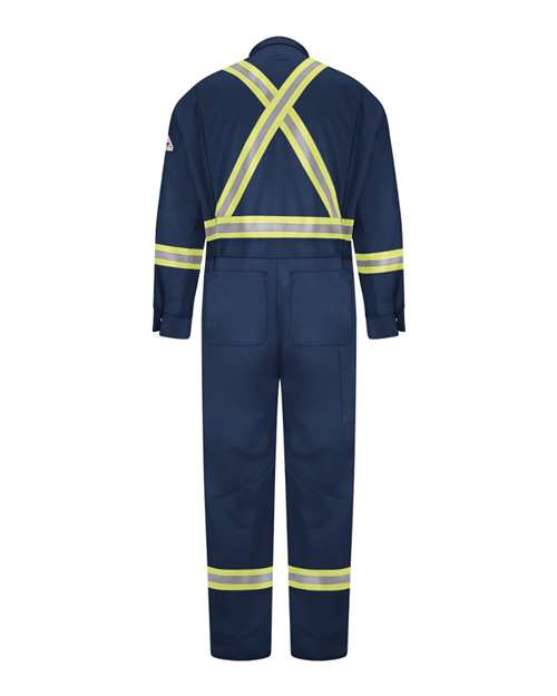 Premium Coverall with CSA Compliant Reflective Trim - EXCEL FR® ComforTouch®. | USA Decoration