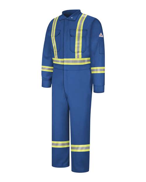 Premium Coverall with CSA Compliant Reflective Trim - EXCEL FR® ComforTouch®. | USA Decoration