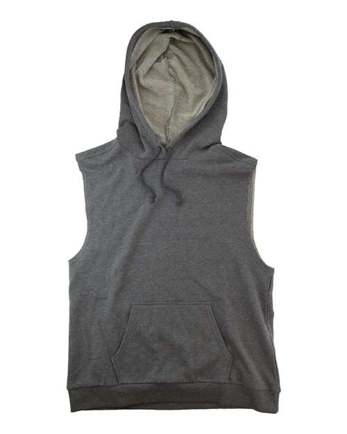 Youth Stadium Hooded Sleeveless Sweatshirt | USA Decoration
