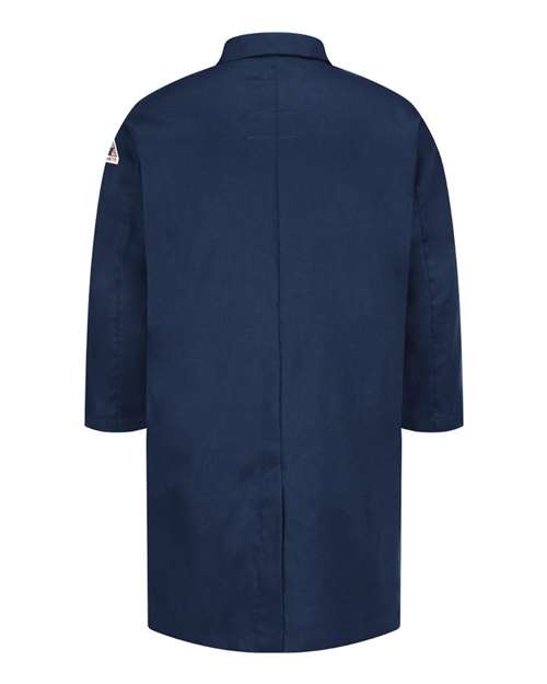 Concealed Snap Front Lab Coat - EXCEL FR® ComforTouch® - 6 oz. | USA Decoration