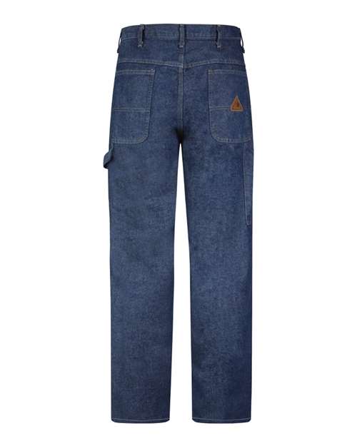 Flame Resistant Pre-Washed Denim Dungaree - Extended Sizes | USA Decoration