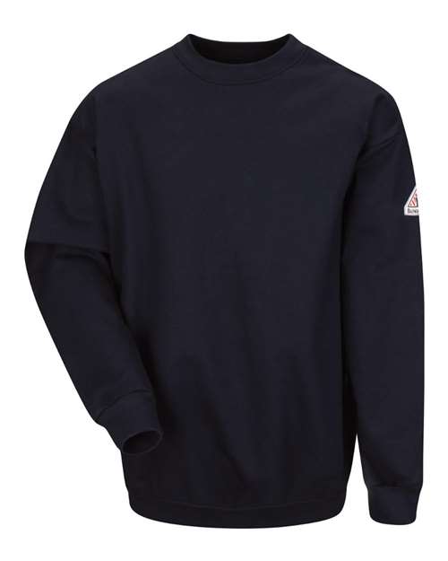 Pullover Crewneck Sweatshirt - Cotton/Spandex Blend - Tall Sizes | USA Decoration