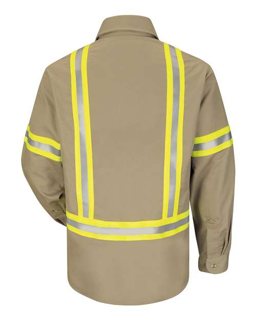 Enhanced Visibility Uniform Shirt - Tall Sizes | USA Decoration