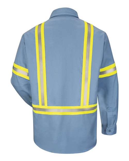 Enhanced Visibility Uniform Shirt - Tall Sizes | USA Decoration