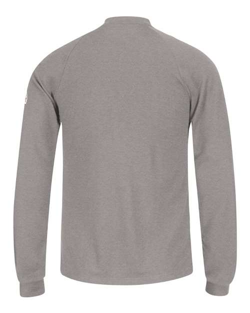 Long Sleeve Henley Shirt- CoolTouch®2 | USA Decoration