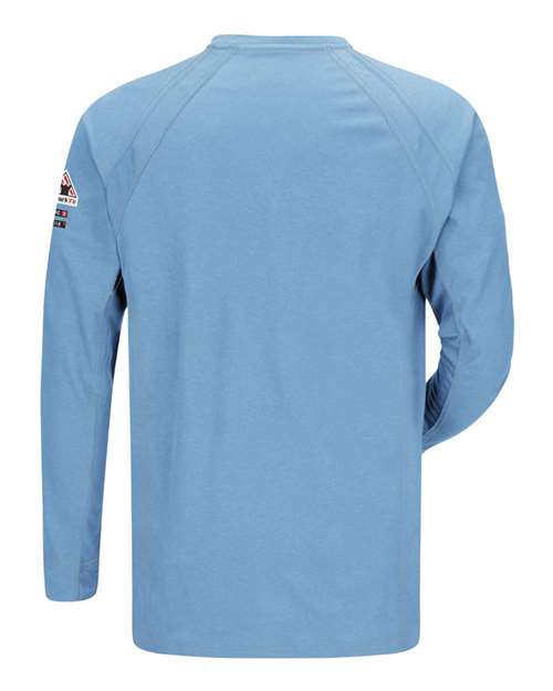 Long Sleeve Henley | USA Decoration