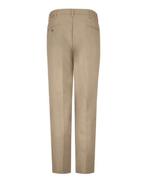 Pleated Twill Slacks - Odd & Extended Sizes | USA Decoration