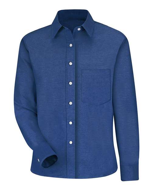 Women's Oxford Dress Shirt Extended Sizes | USA Decoration
