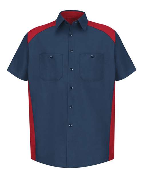 Short Sleeve Motorsports Shirt - Tall Sizes | USA Decoration