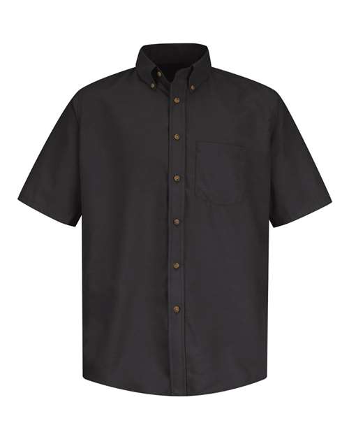 Red Kap Men's Tall Poplin Short Sleeve Dress Shirt