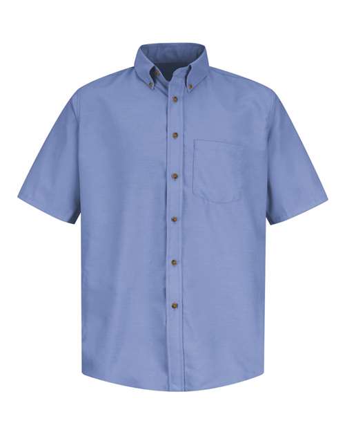 Poplin Short Sleeve Dress Shirt - Tall Sizes | USA Decoration