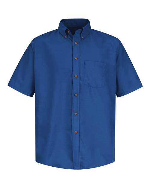Poplin Short Sleeve Dress Shirt - Tall Sizes | USA Decoration