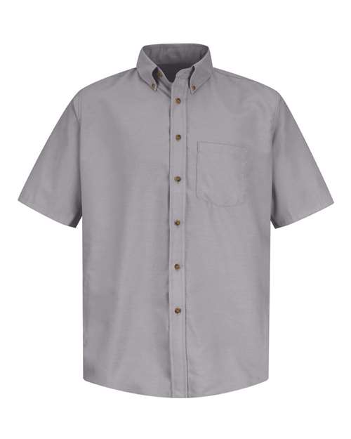 Poplin Short Sleeve Dress Shirt - Tall Sizes | USA Decoration