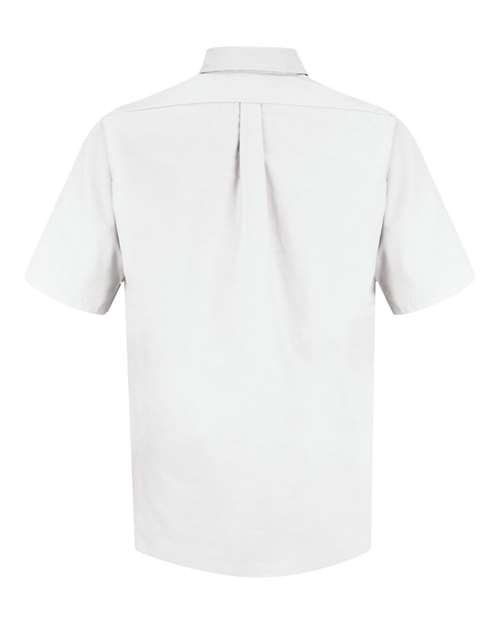 Poplin Short Sleeve Dress Shirt - Tall Sizes | USA Decoration