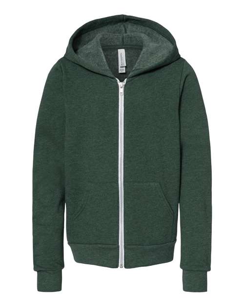 Youth Sponge Fleece Full-Zip Hoodie | USA Decoration