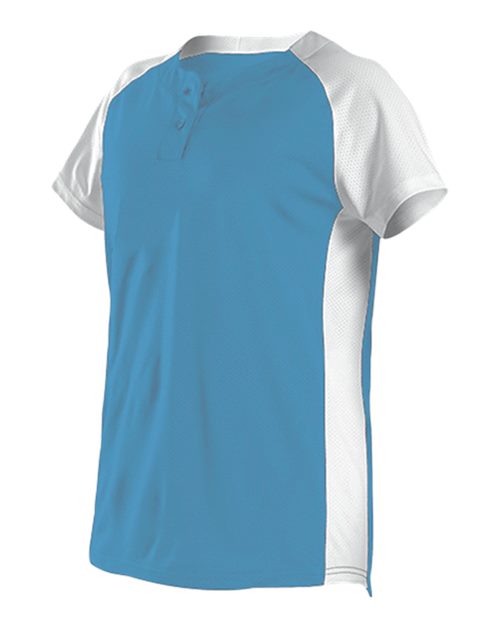 Girls' Two Button Fastpitch Jersey | USA Decoration®