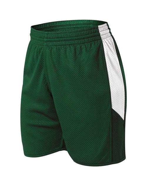 Women's Single Ply Reversible Shorts | USA Decoration