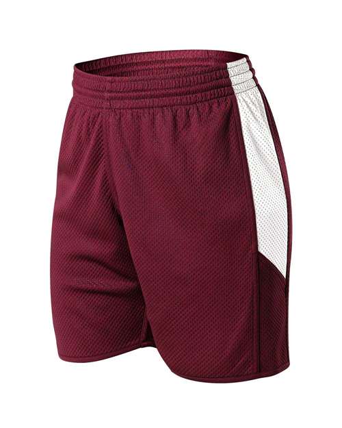Women's Single Ply Reversible Shorts | USA Decoration