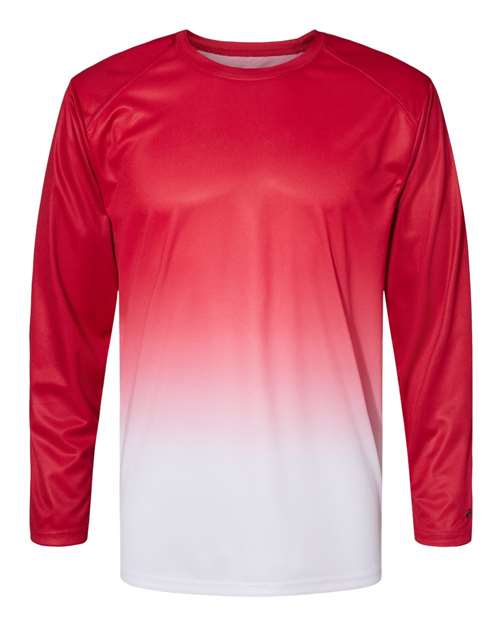 Ombre Long Sleeve T-Shirt | USA Decoration