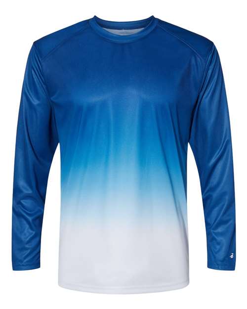 Ombre Long Sleeve T-Shirt | USA Decoration