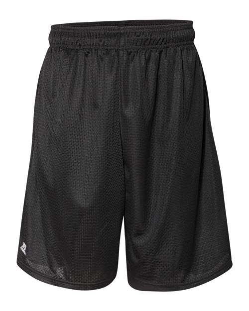 9" Dri-Power® Tricot Mesh Shorts with Pockets | USA Decoration