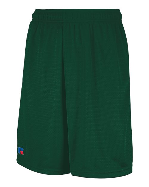 9" Dri-Power® Tricot Mesh Shorts with Pockets | USA Decoration