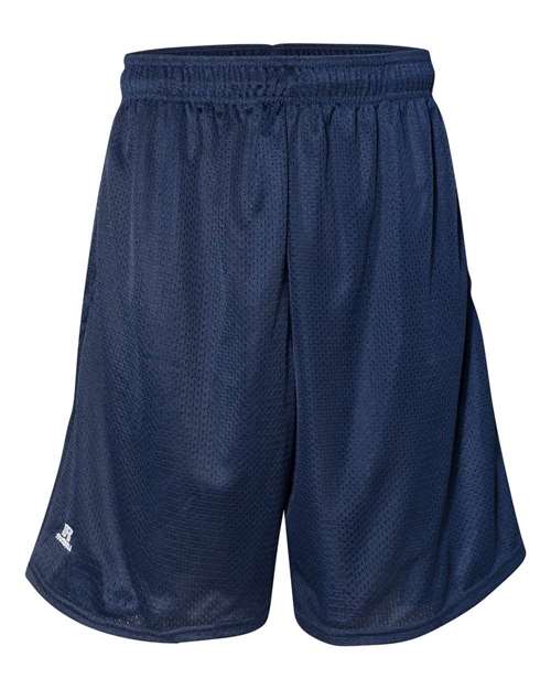 9" Dri-Power® Tricot Mesh Shorts with Pockets | USA Decoration