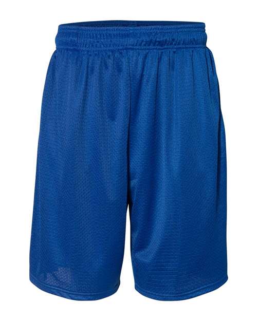 9" Dri-Power® Tricot Mesh Shorts with Pockets | USA Decoration
