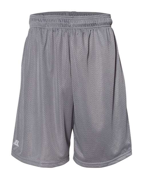 9" Dri-Power® Tricot Mesh Shorts with Pockets | USA Decoration