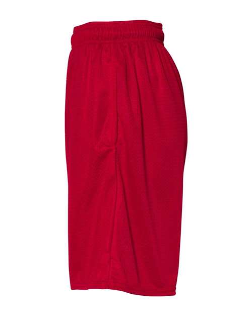 9" Dri-Power® Tricot Mesh Shorts with Pockets | USA Decoration