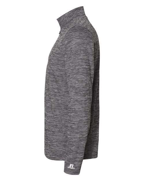 Striated Quarter-Zip Pullover | USA Decoration