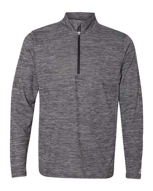 Striated Quarter-Zip Pullover | USA Decoration
