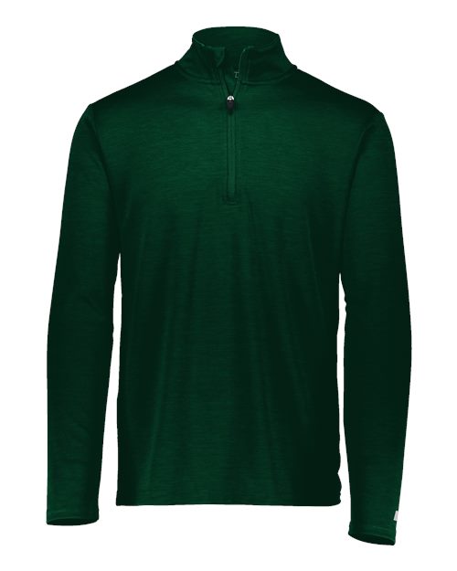 Striated Quarter-Zip Pullover | USA Decoration