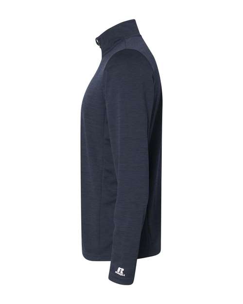 Striated Quarter-Zip Pullover | USA Decoration