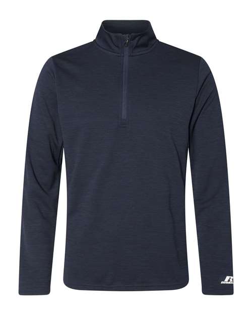 Striated Quarter-Zip Pullover | USA Decoration