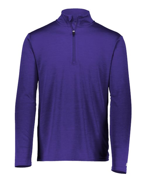 Striated Quarter-Zip Pullover | USA Decoration