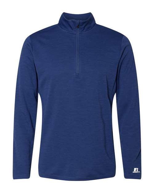 Striated Quarter-Zip Pullover | USA Decoration