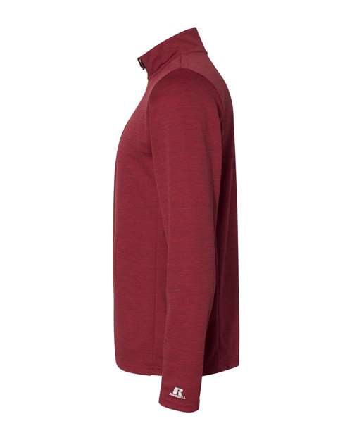 Striated Quarter-Zip Pullover | USA Decoration