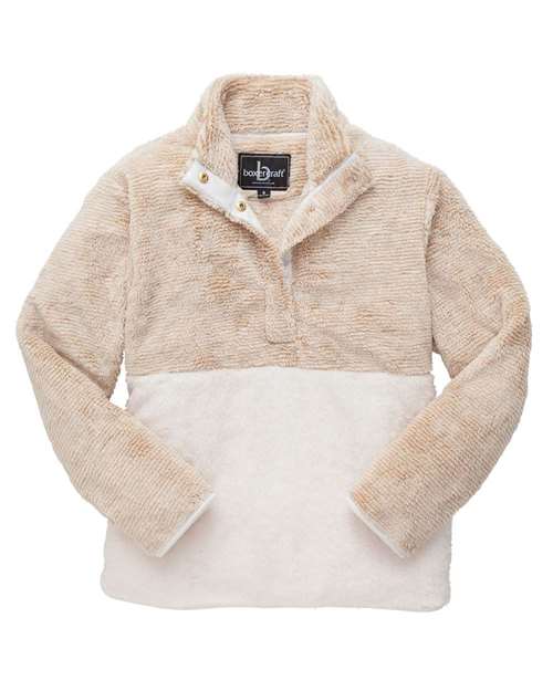 Fuzzy Fleece Pullover | USA Decoration