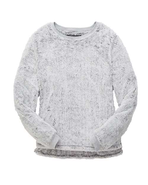 Women's Fuzzy Fleece Crew | USA Decoration