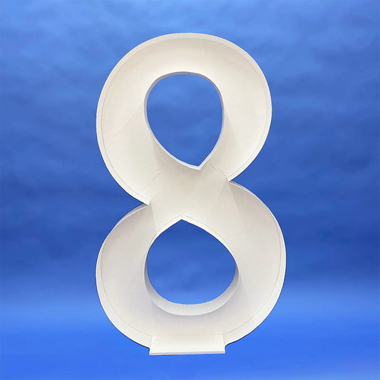 59 inch NUMBER - 8 MOSAIC FRAME | USA Decoration®