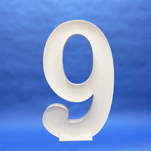 59 inch NUMBER - 9 MOSAIC FRAME | USA Decoration®