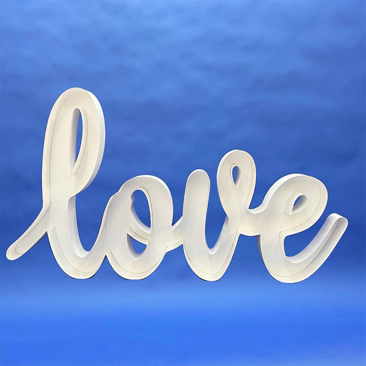 59 inch SCRIPT - LOVE MOSAIC FRAME | USA Decoration®