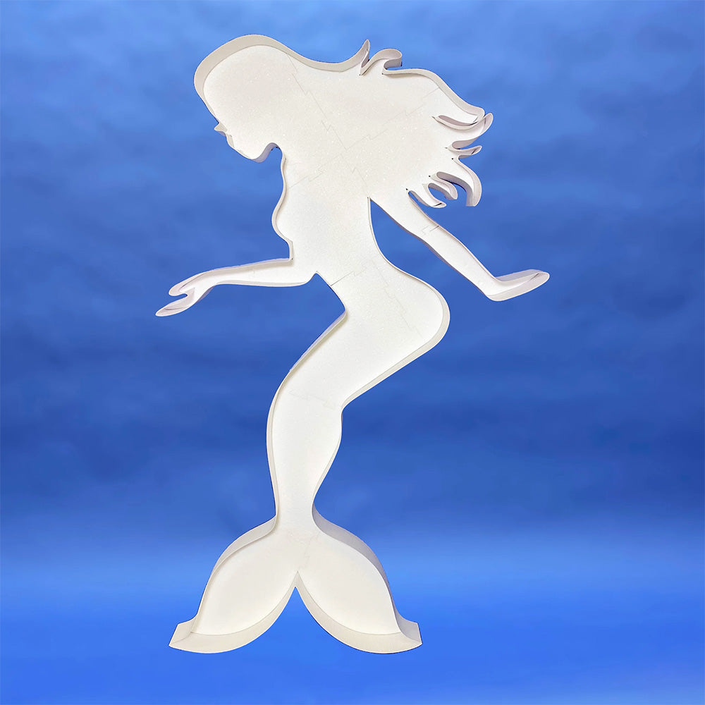 59 inch MERMAID MOSAIC FRAME | USA Decoration®