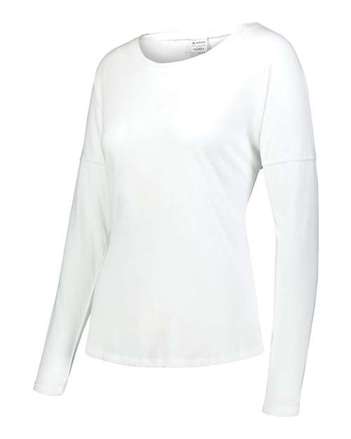Women's Lux Triblend Long Sleeve T-Shirt | USA Decoration