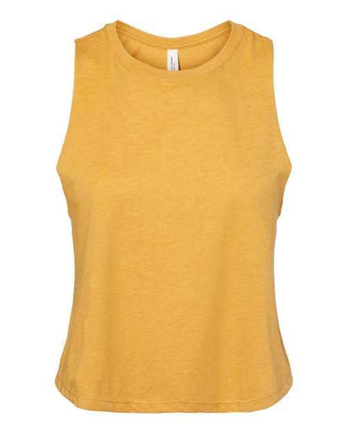 Women's Racerback Crop Tank | USA Decoration