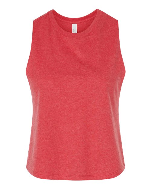 Women's Racerback Crop Tank | USA Decoration