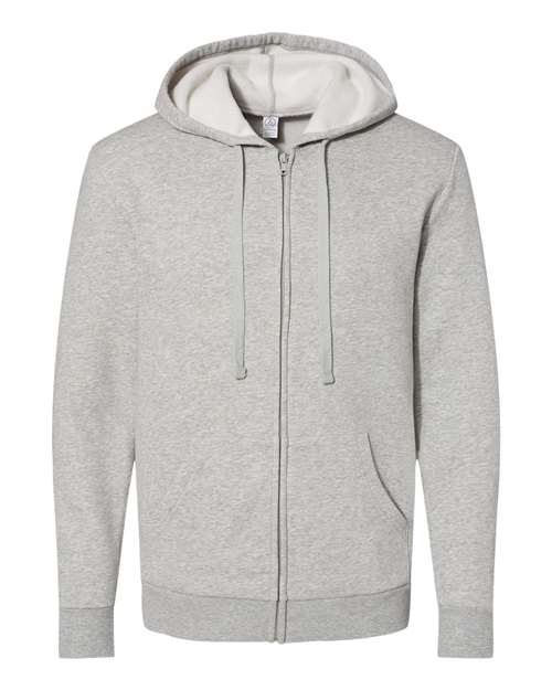 Eco-Cozy Fleece Full-Zip Hoodie | USA Decoration