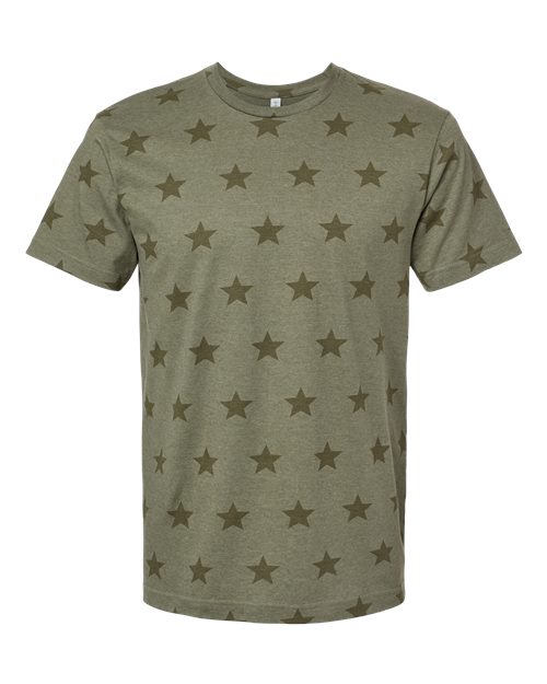 Star Print Tee | USA Decoration